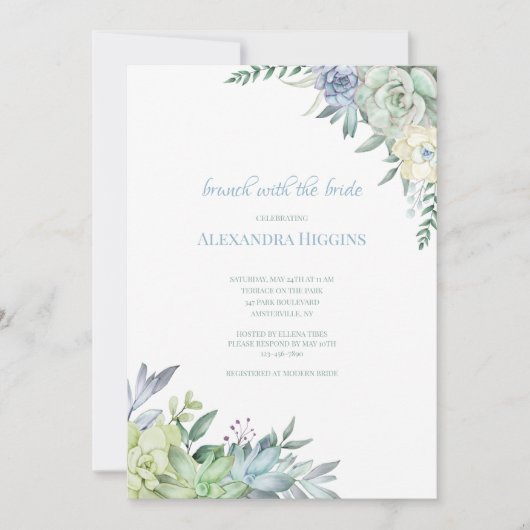 Sukkuline einladung (Vorderseite)