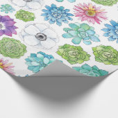 Sukkuline Geschenkpapier (Ecke)