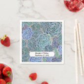 Sukkuline Papier Neapel für besondere Ereignisse Serviette (Beispiel)