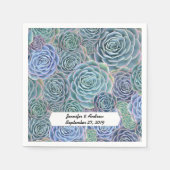 Sukkuline Papier Neapel für besondere Ereignisse Serviette (Vorderseite)