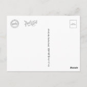 Sukkuline Postkarte (Rückseite)