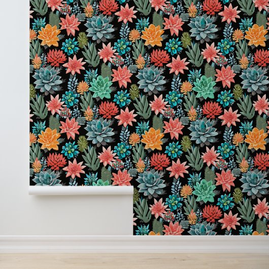 Sukkuline Tapete (Anwendung)