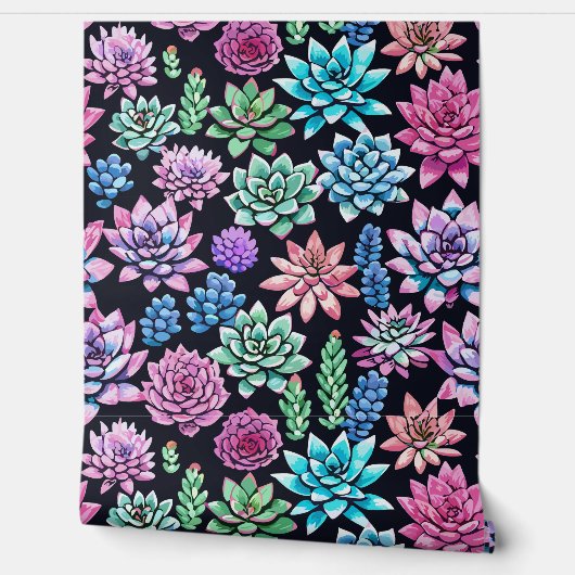 Sukkuline Tapete (Abrollen)