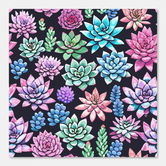 Sukkuline Tapete (Vorderseite)