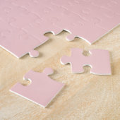 Sukkultureller Blumenstrauß auf Rosa Puzzle (Seite)