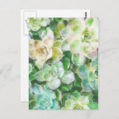 Sukkultureller Garten von Cindy Bendel Postkarte (Vorne/Hinten)