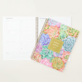 Sukkultureller Garten Wasserfarbe Niedliche Pastel Planer (Anzeige)