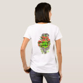 Sukkulturen auf Gartenkies T-Shirt (Schwarz voll)