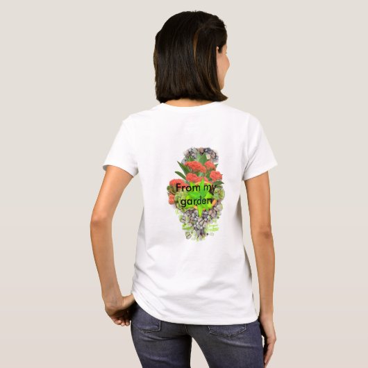 Sukkulturen auf Gartenkies T-Shirt (Schwarz voll)