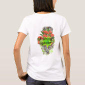Sukkulturen auf Gartenkies T-Shirt (Rückseite)