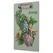 Sukkulturen aus Südafrika Klemmbrett (Links)