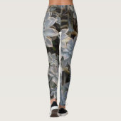 Sukkulturen Botanisches Silvery Blue Leggings (Rückseite)