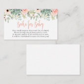 Sukkulturen bringen eine Buchkarte mit Begleitkarte (Vorne/Hinten)