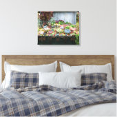 Sukkulturen in der Schatztruhe Leinwanddruck (Insitu (Schlafzimmer))