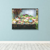 Sukkulturen in der Schatztruhe Leinwanddruck (Insitu (Holzboden))