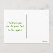 Sukkulturen in der Schatztruhe Postkarte (Rückseite)