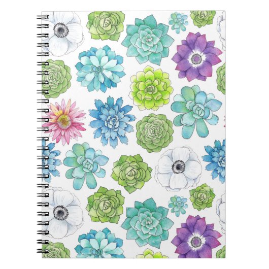 Sukkulturen - mehrfarbig - notizblock (Vorderseite)