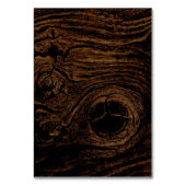 Sukkulturen und holzgezartete Platzkarten mit Name Tischnummer (Rückseite)