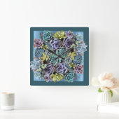 Sukkuluhr Quadratische Wanduhr (Zuhause)