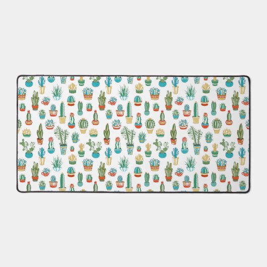 Sukkulusmuster Schreibtischunterlage (Vorderseite)