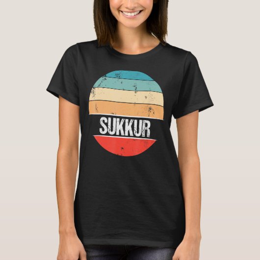 Sukkur Pakistan City Trip T-Shirt (Vorderseite)