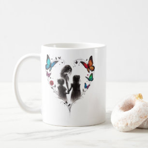 Sukoon Urdu-Kalligrafie-Ästhetik-Design   Frieden  Kaffeetasse