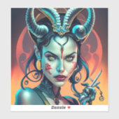 Sukubus Evil Aufkleber (Blatt)