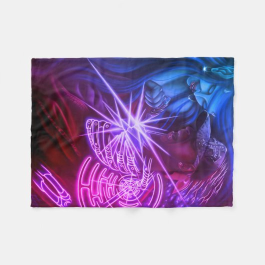 Sukubus Fleecedecke (Vorderseite (Horizontal))