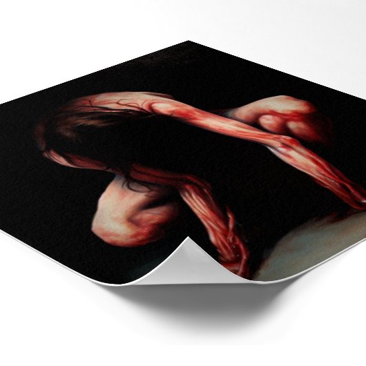 Sukubus in Not | Matt Paper Print Poster (Ecke)