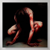 Sukubus in Not | Matt Paper Print Poster (Vorne)