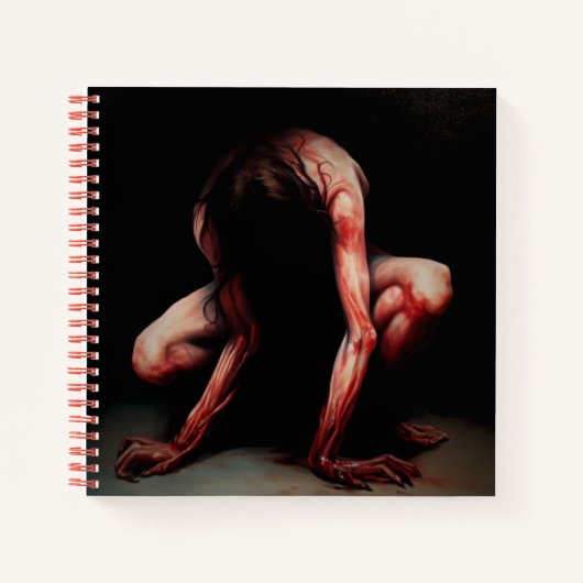 Sukubus in Not | SpiralNotebook Notizblock (Vorderseite)