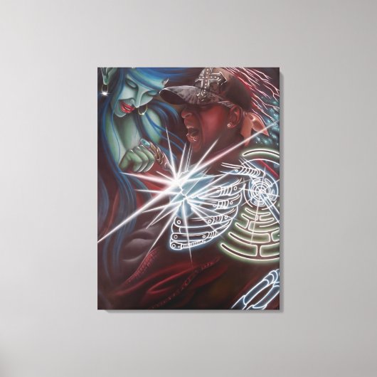 Sukubus Leinwanddruck (Vorderseite)