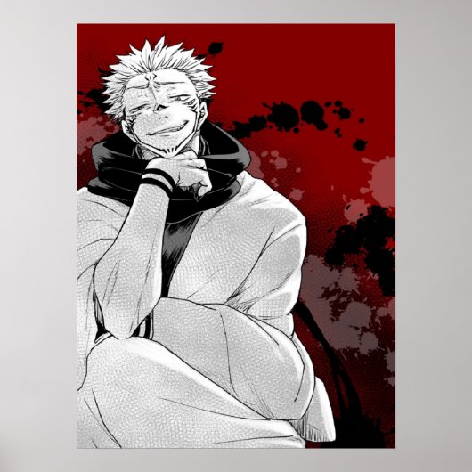 SUKUNA JUJUTSU KAISEN POSTER (Vorne)