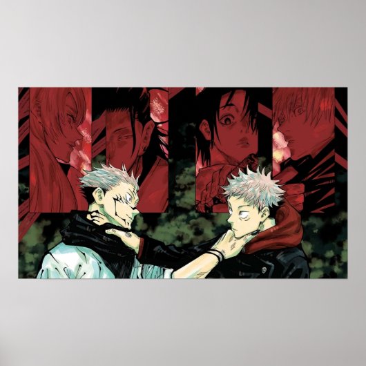 sukuna und itadori poster (Vorne)
