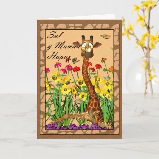 Sul y Mamau Hapus, Karte (Gelbe Blume)