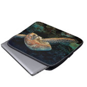 Sulawesi | Meeresschildkröte Laptopschutzhülle (Vorne Knopf)