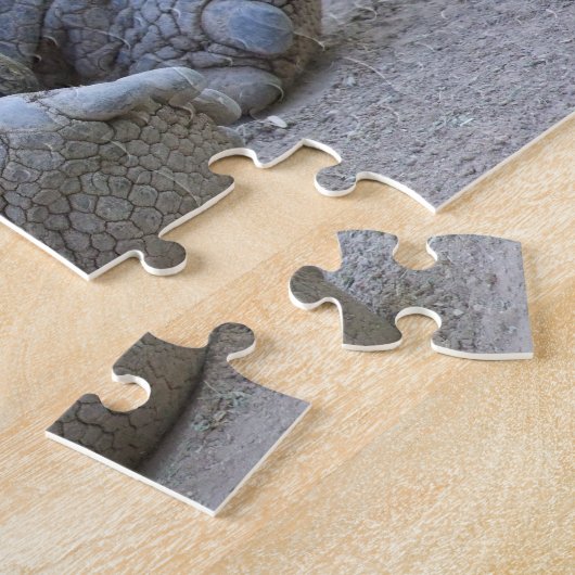 Sulcata Schildkröte Puzzle (Seite)