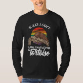 Sulcata Tortoise Gift - I Liebe Mein afrikanischer T-Shirt (Vorderseite)
