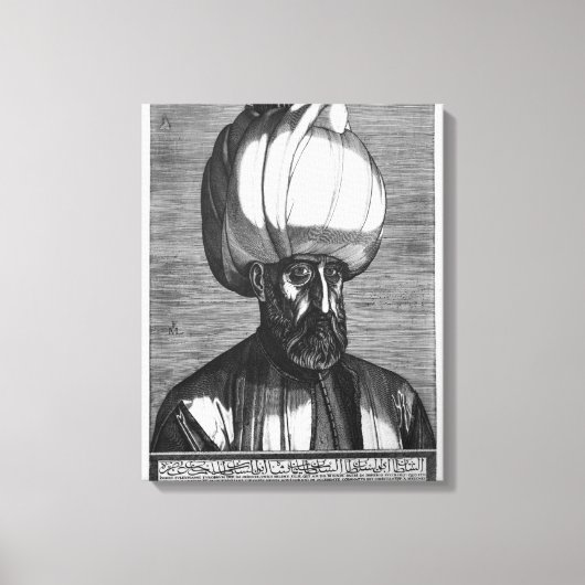 Suleiman der Großartige Leinwanddruck (Vorderseite)