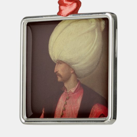 Suleiman II Ornament Aus Metall (Links)