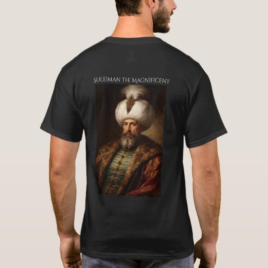 Süleyman der Prächtige T-Shirt (Rückseite)