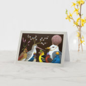 Sulfat auf der Grußkarte des Party Karte (Gelbe Blume)