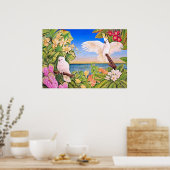 Sulfer-Kakadu Poster (Küche)