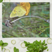 Sulfur Butterfly Geschirrtuch (Gefaltet)