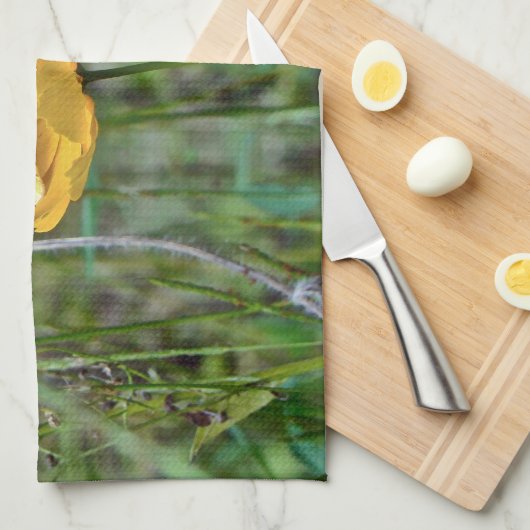 Sulfur Butterfly Geschirrtuch (Viertel Falte)