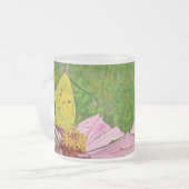 Sulfur Butterfly Mattglastasse (Vorderseite Links)