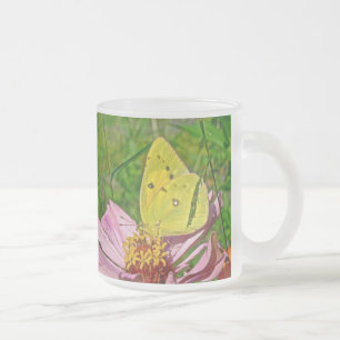 Sulfur Butterfly Mattglastasse
