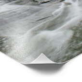 Sulfur Creek Wasserfall Fotodruck (Ecke)