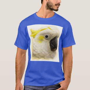 Sulfur Crested Cockatoo realistische Malerei T-Shirt