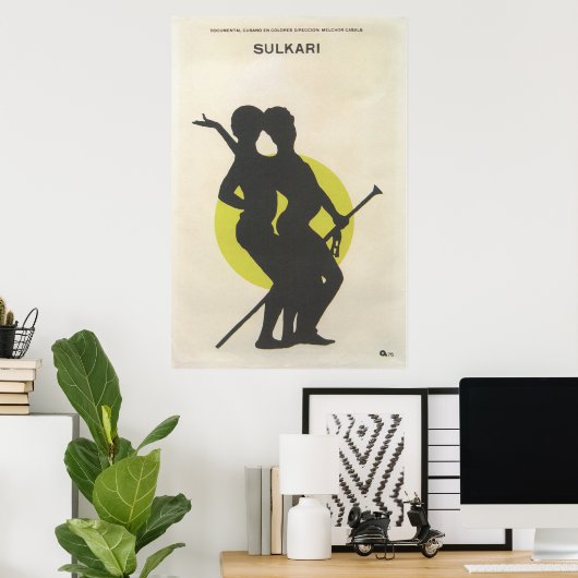 Sulkari (Kuba) Cuban Movie Poster (Heimbüro)